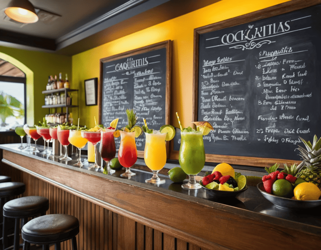Red Lobster Drink Menu