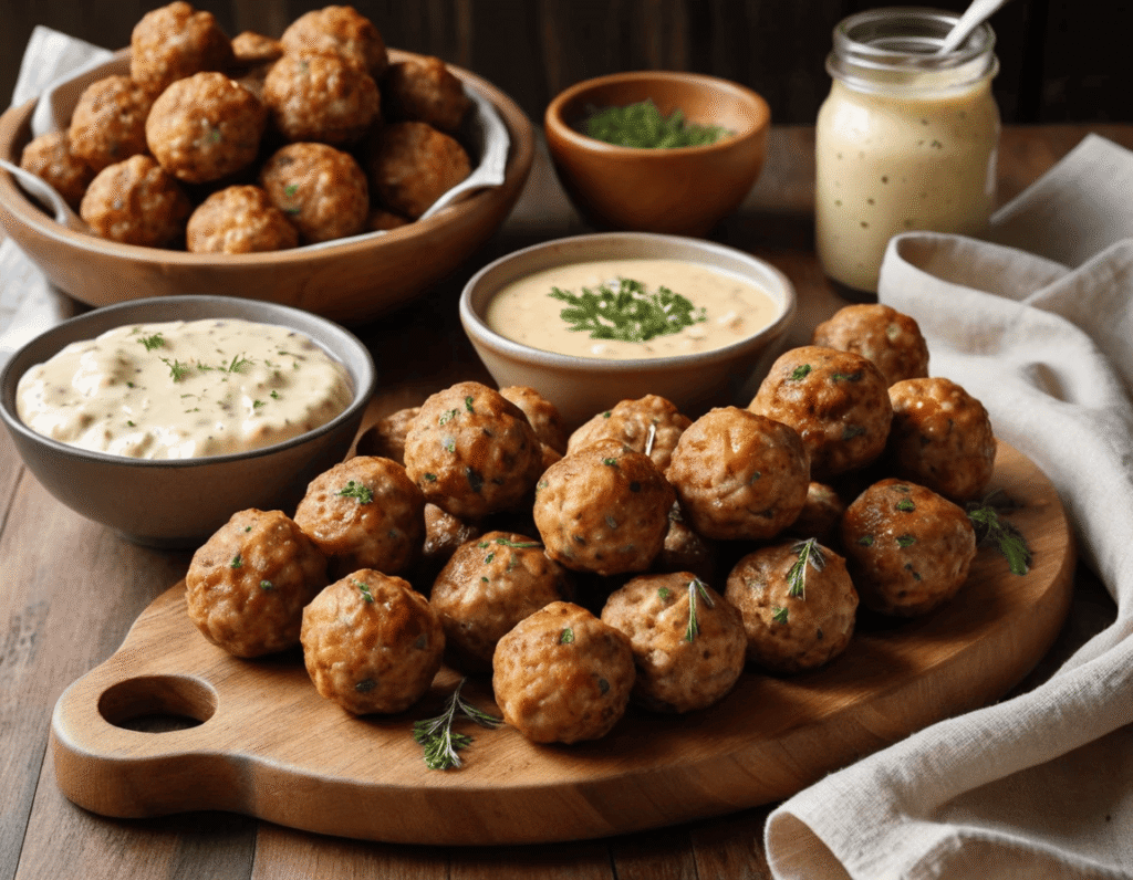Red Lobster Sausage Balls